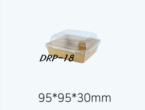 DRP - 18  샌드위치 용기 100개 (크라,블랙)